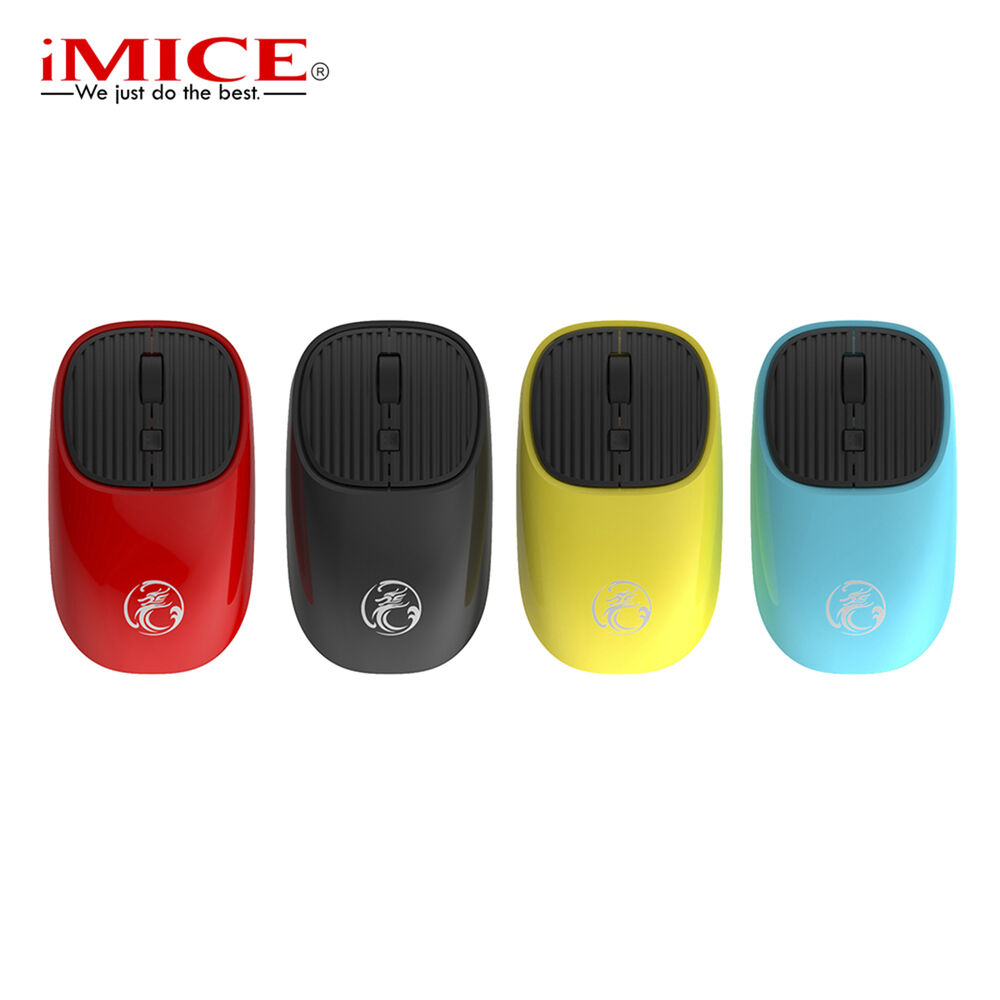 Mouse Óptico Imice G4 Wireless Inalámbrico 1600 Dpi Rojo image number 2.0