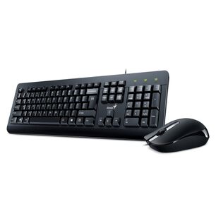 Kit Teclado Y Mouse Alambrico Usb Km-160 Negro