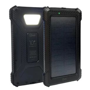 Power Bank Mlab Solar 10000 Mah 4 Cables Con Pantalla Rapida 22.5w.