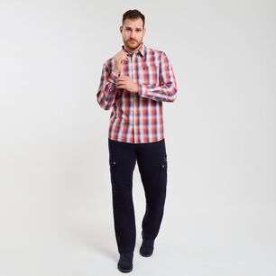 Camisa Cuadrille Regular Manga Larga Hombre Peroe