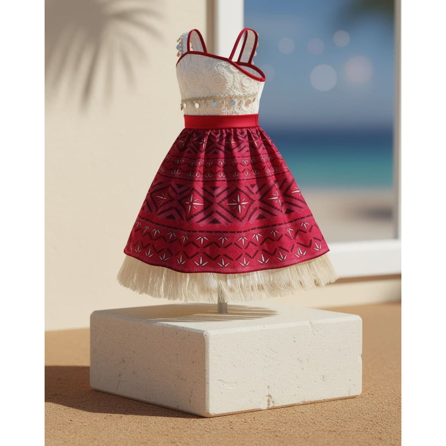 Disfraz Moana Cosplay Para Ni&ntilde;as Halloween image number 3.0