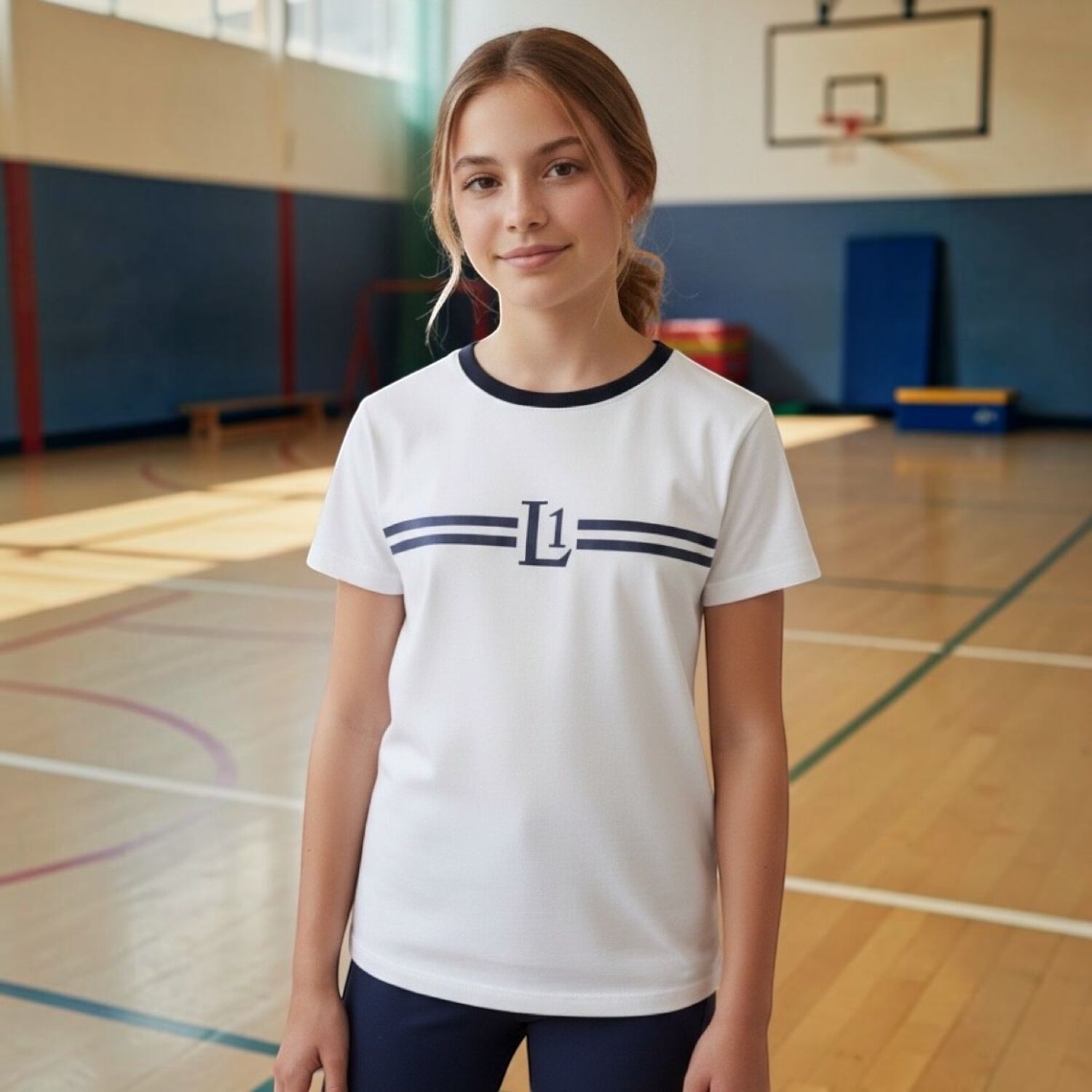Polera Ni&ntilde;a Deportiva Liceo 1 image number 0.0