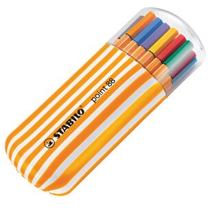 Estuche De 20 L&aacute;pices Point 88 Stabilo Surtidos
