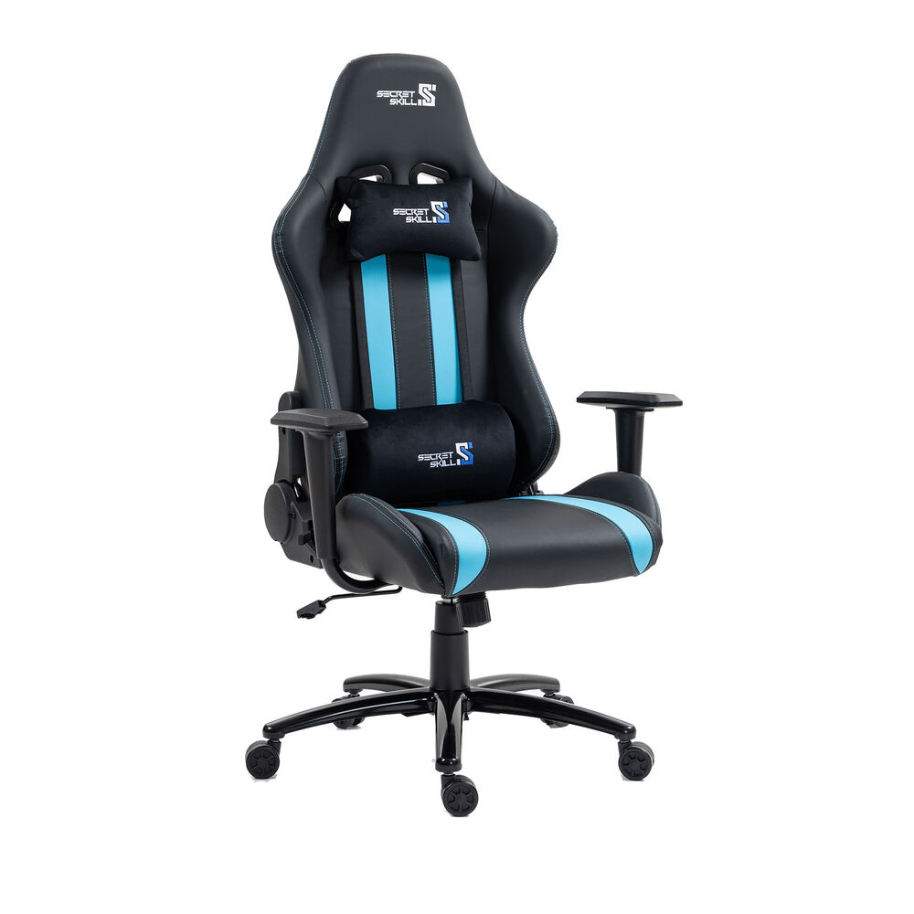 Silla Gamer Furious Negro /azul image number 0.0