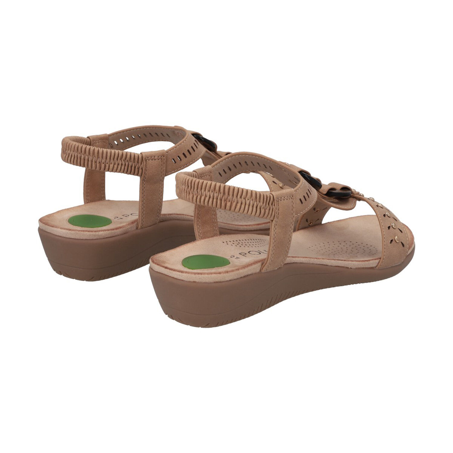 Sandalia Mujer Camel Camila Police image number 3.0