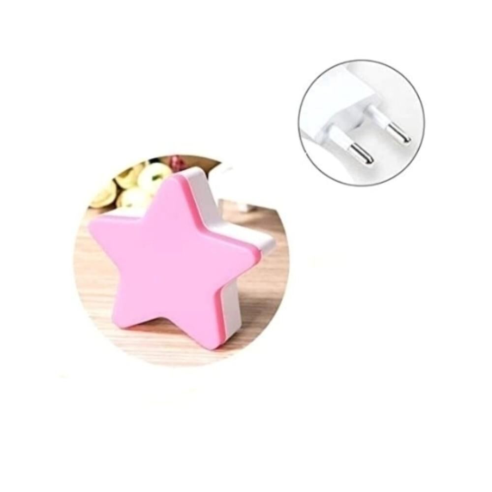 Lampara De Noche Espanta Cuco Luz Led Forma Estrella Niños image number 5.0