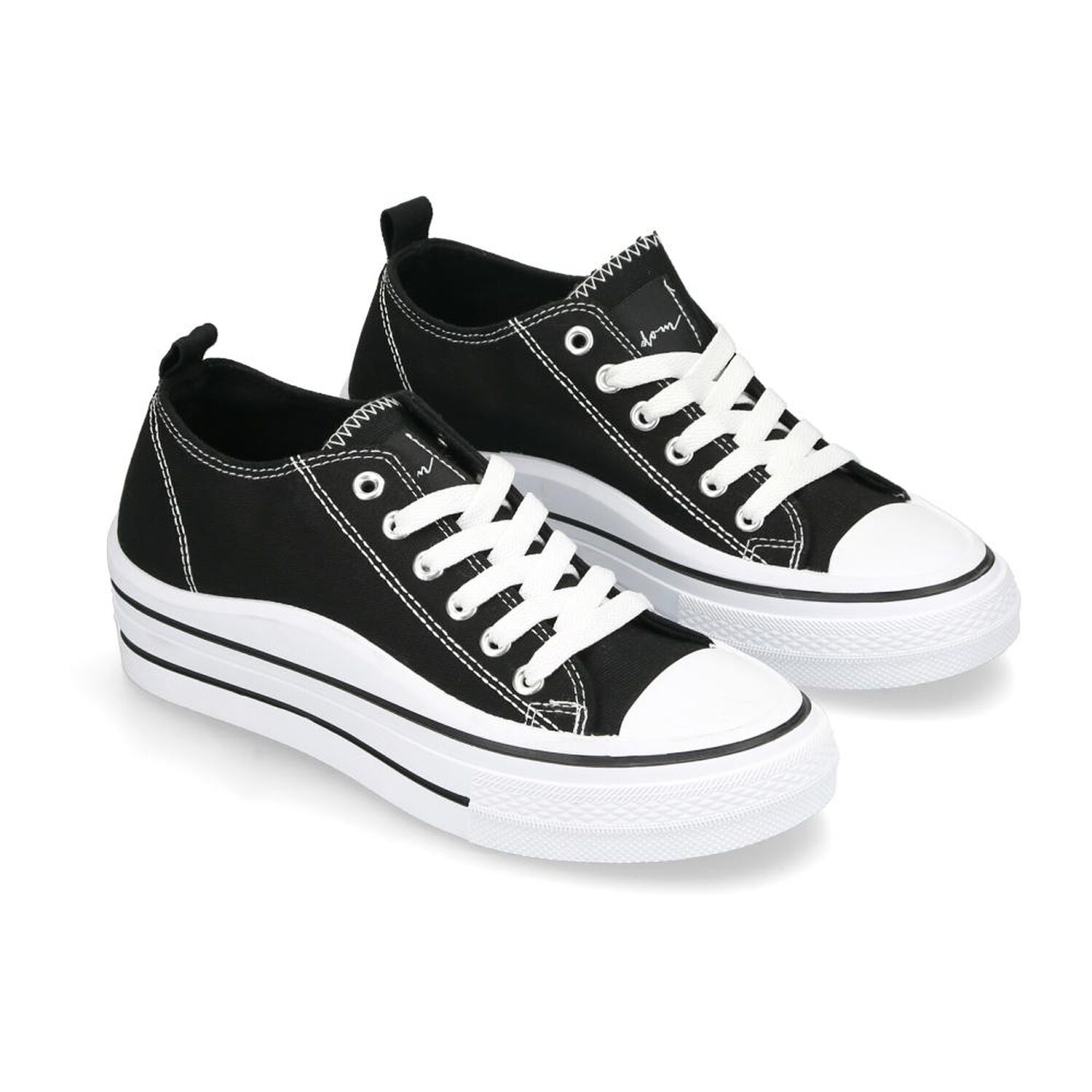 Zapatilla Urbana Mujer Freedom Black image number 1.0