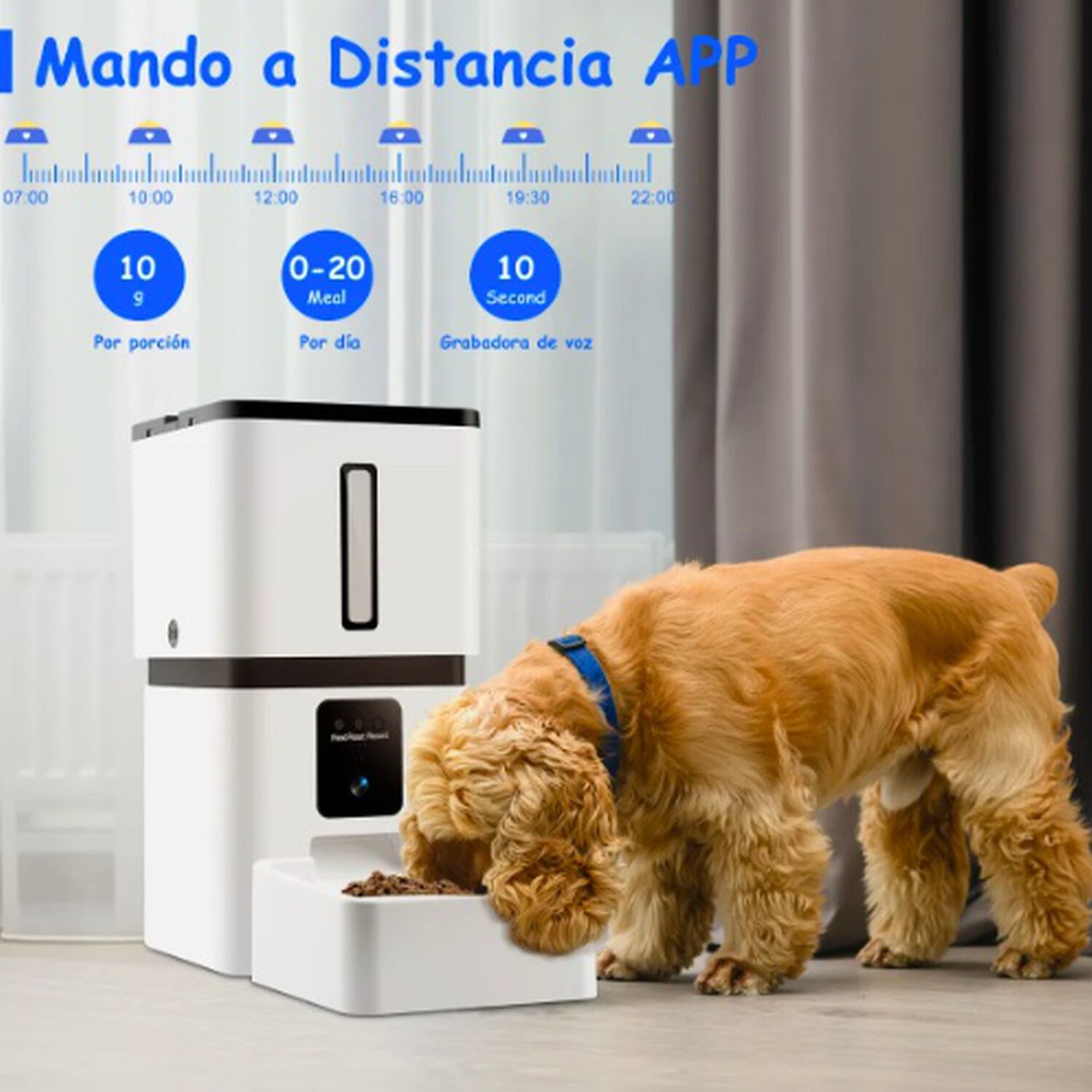 Comedero Autom&aacute;tico 8l Para Perro Y Gato Con C&aacute;mara Wifi image number 1.0