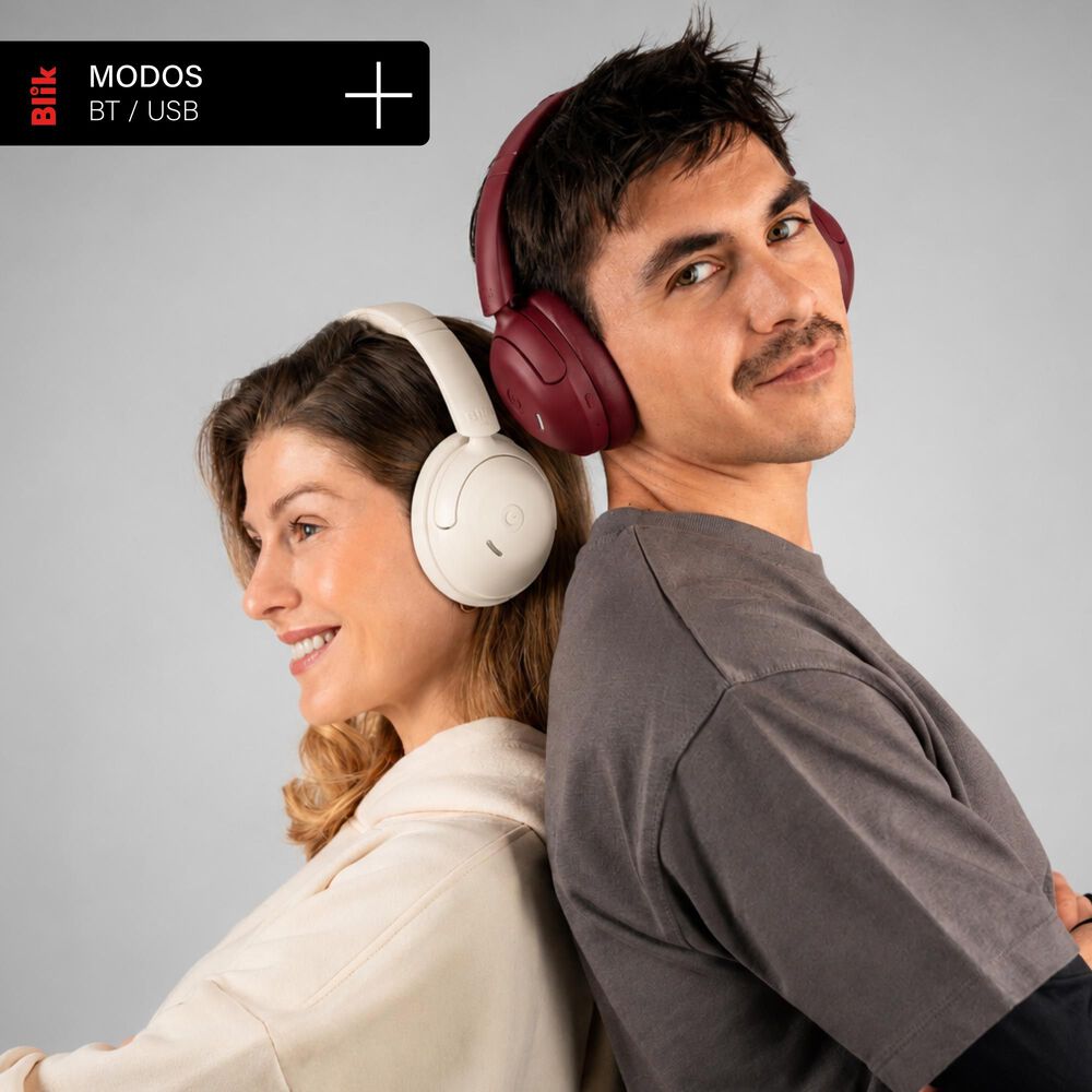 Audífonos Bluetooth Blik Soul950 Burdeo, foto 8