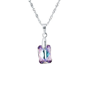Collar Estefania Cristales Genuinos Vitral Light