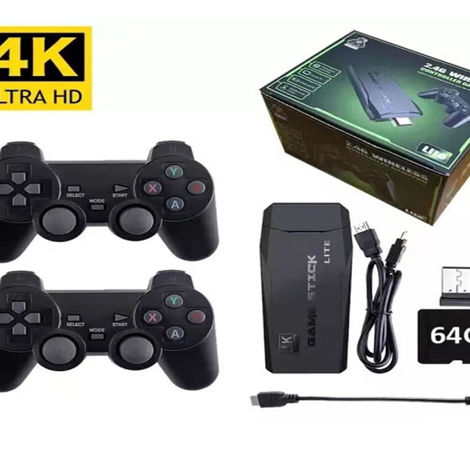 Consola Retro De Videojuegos 64gb 10000 Juegos+controles Inal&aacute;mbricos image number 0.0