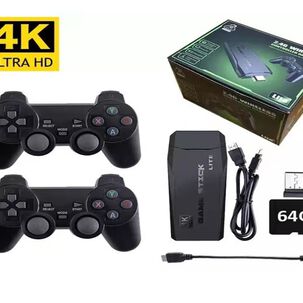 Consola Retro De Videojuegos 64gb 10000 Juegos+controles Inal&aacute;mbricos