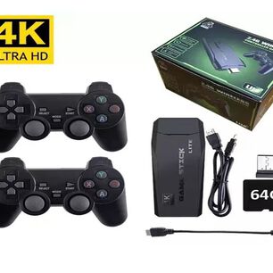 Consola Retro De Videojuegos 64gb 10000 Juegos+controles Inal&aacute;mbricos