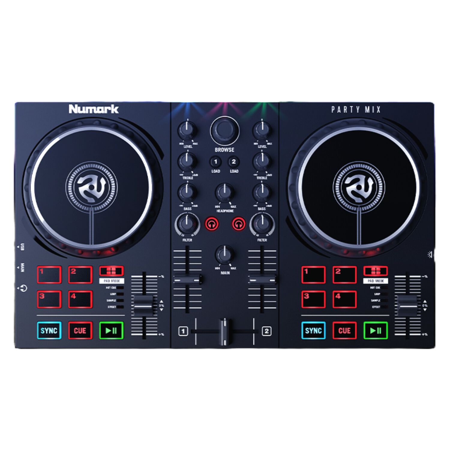 Controlador Dj Party Mix Ii - Numark image number 1.0