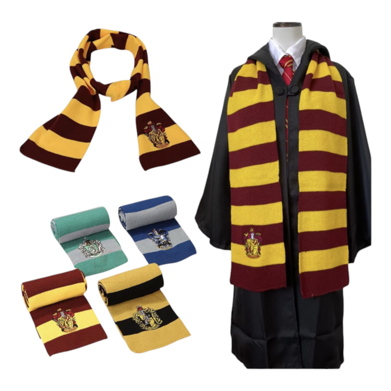 Bufanda Harry Potter Casa Gryffindor Cl&aacute;sica Estoykuku image number 10.0