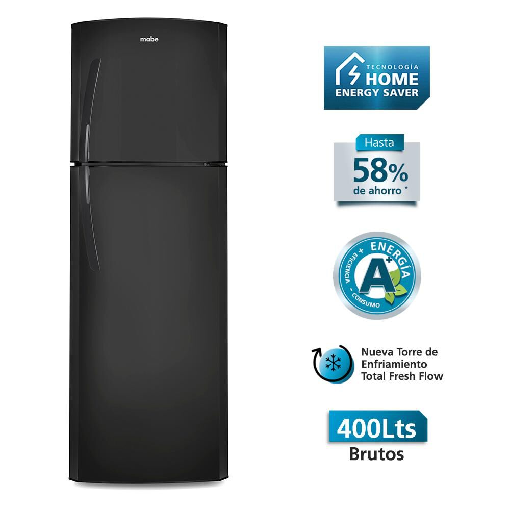 Refrigerador Top Freezer Mabe RMP400FHUG1/  No Frost / 400 Litros image number 0.0