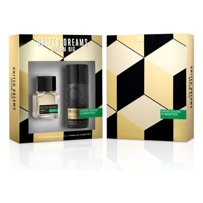 Set De Perfumería U.d.dream Big Benetton / 60 Ml / Eau De Toilette + Desodorante 150 Ml