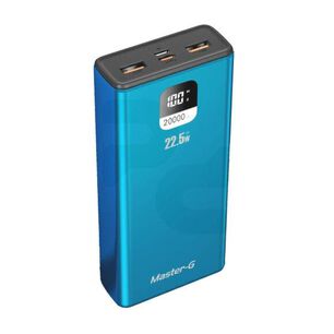 Master-g - Bater&iacute;a Externa Power Bank 20000 22.5w - Azul