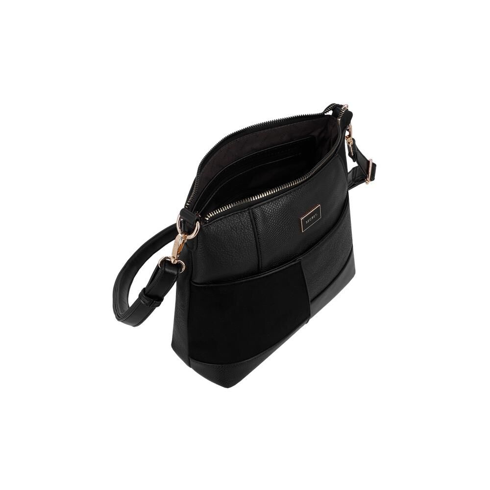 Bandolera Secret Cracovia St6 L Negro image number 3.0