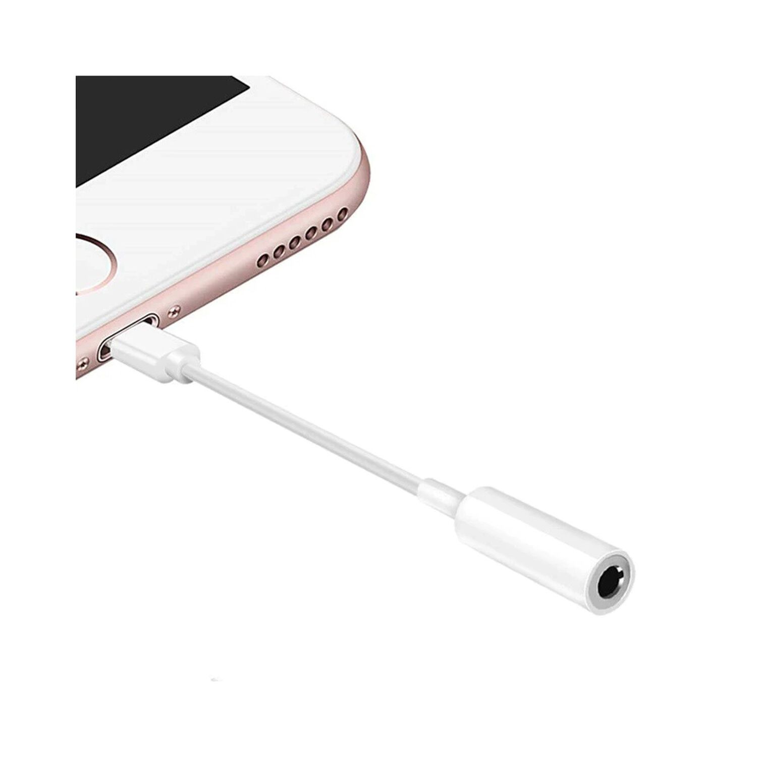 Adaptador De Aud&iacute;fonos Compatible Iphone Lightning A Jack 3.5mm image number 4.0