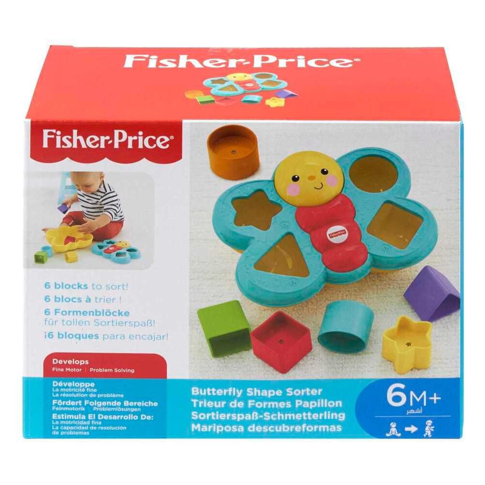 Juguete Para Bebe Fisher-price Mariposa De Bloques image number 4.0