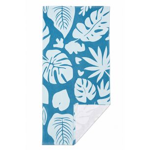 Toalla De Playa Casaideal Tropical / 75x150 Cm