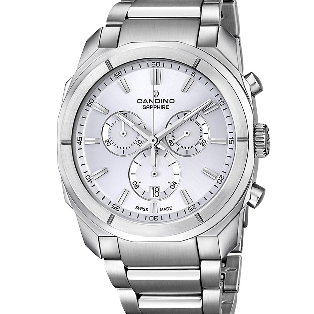 Reloj C4579/1 Candino Plateado Hombre Casual Street Rider image number 0.0