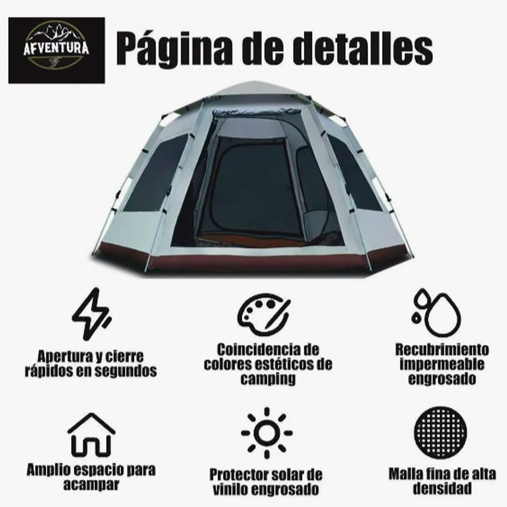 Carpa Autom&aacute;tica 6 Personas image number 1.0