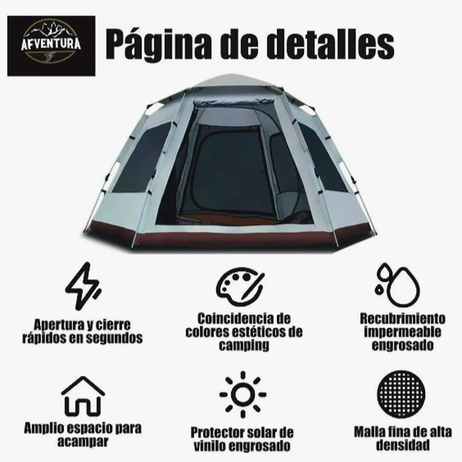 Carpa Autom&aacute;tica 6 Personas image number 1.0