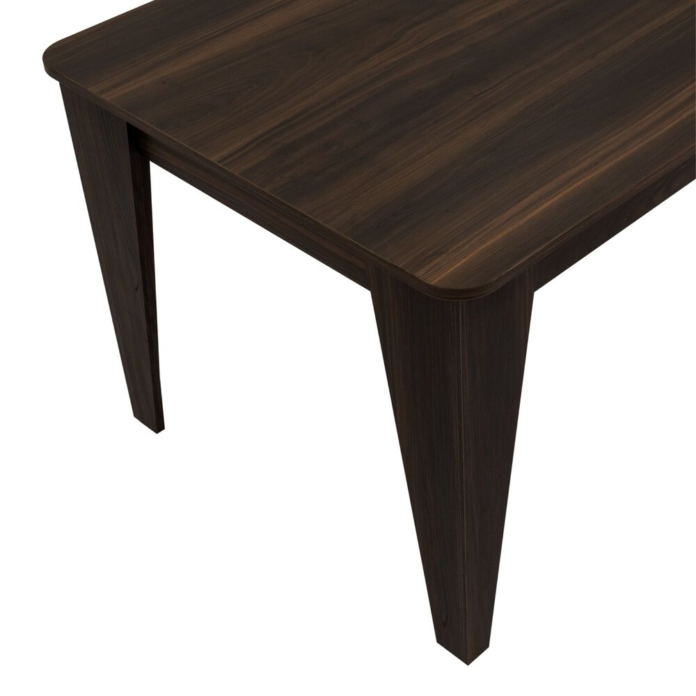 Mesa De Comedor 4 Puestos Fm-006o Café Oscuro image number 2.0