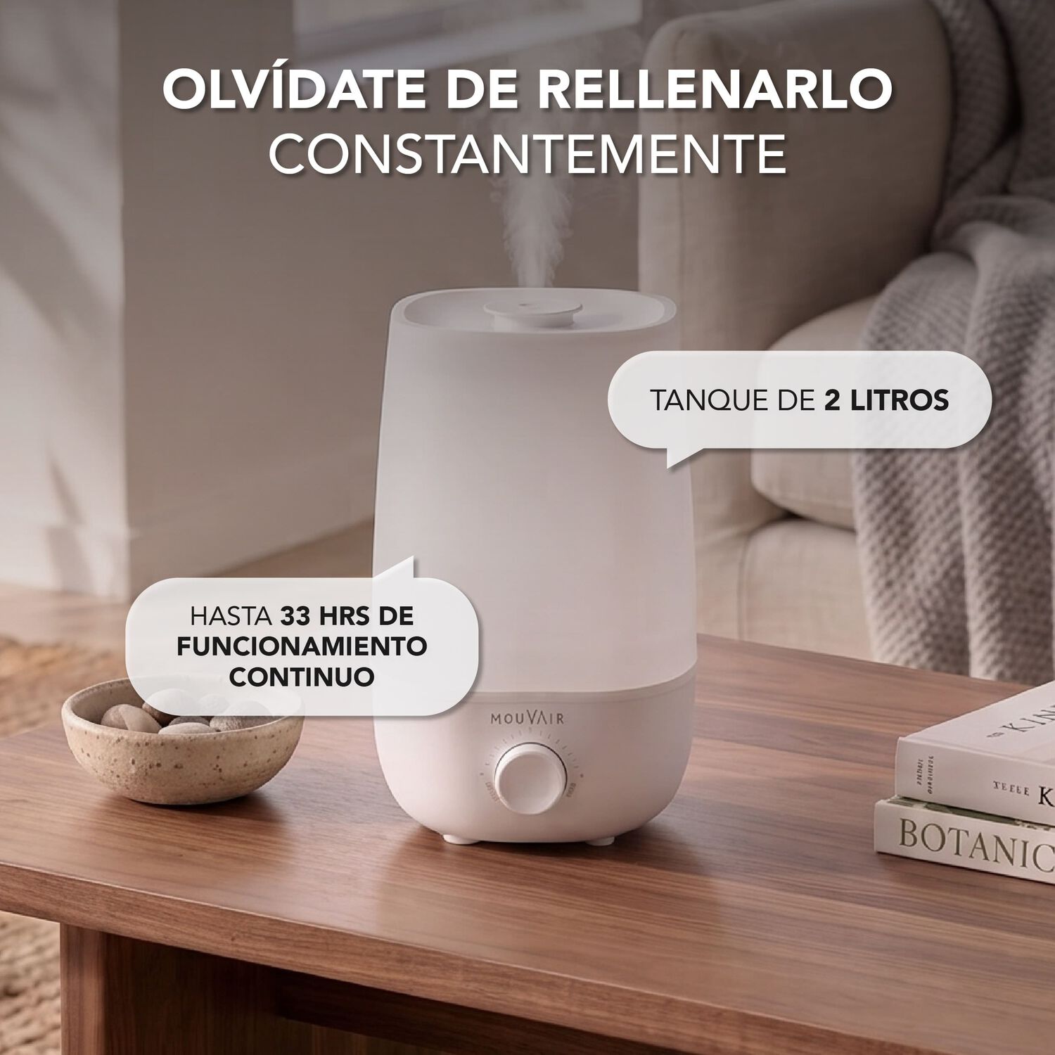 Humidificador Mouvair Cloud image number 5.0