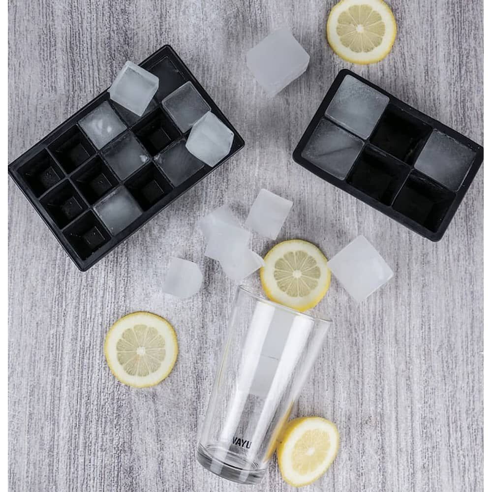 Cubeta De Hielo Molde Silicona Wayu Peque&ntilde;a Para 15 Cubos image number 3.0