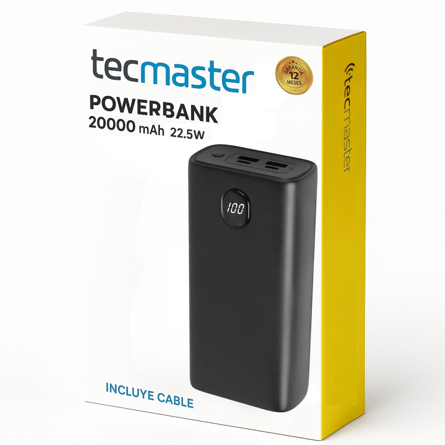 Power Bank Tecmaster De Super Carga R&aacute;pida 20.000 Mah /22.5w image number 7.0