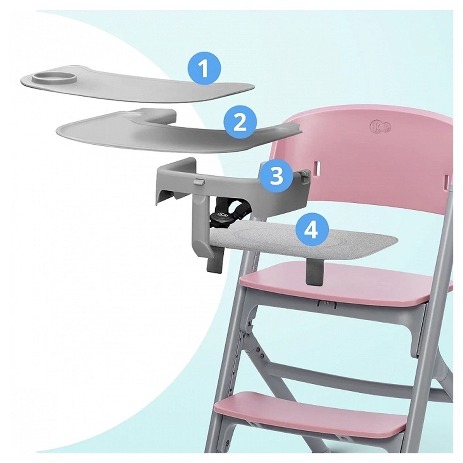 Silla De Comer Livy Pink image number 4.0