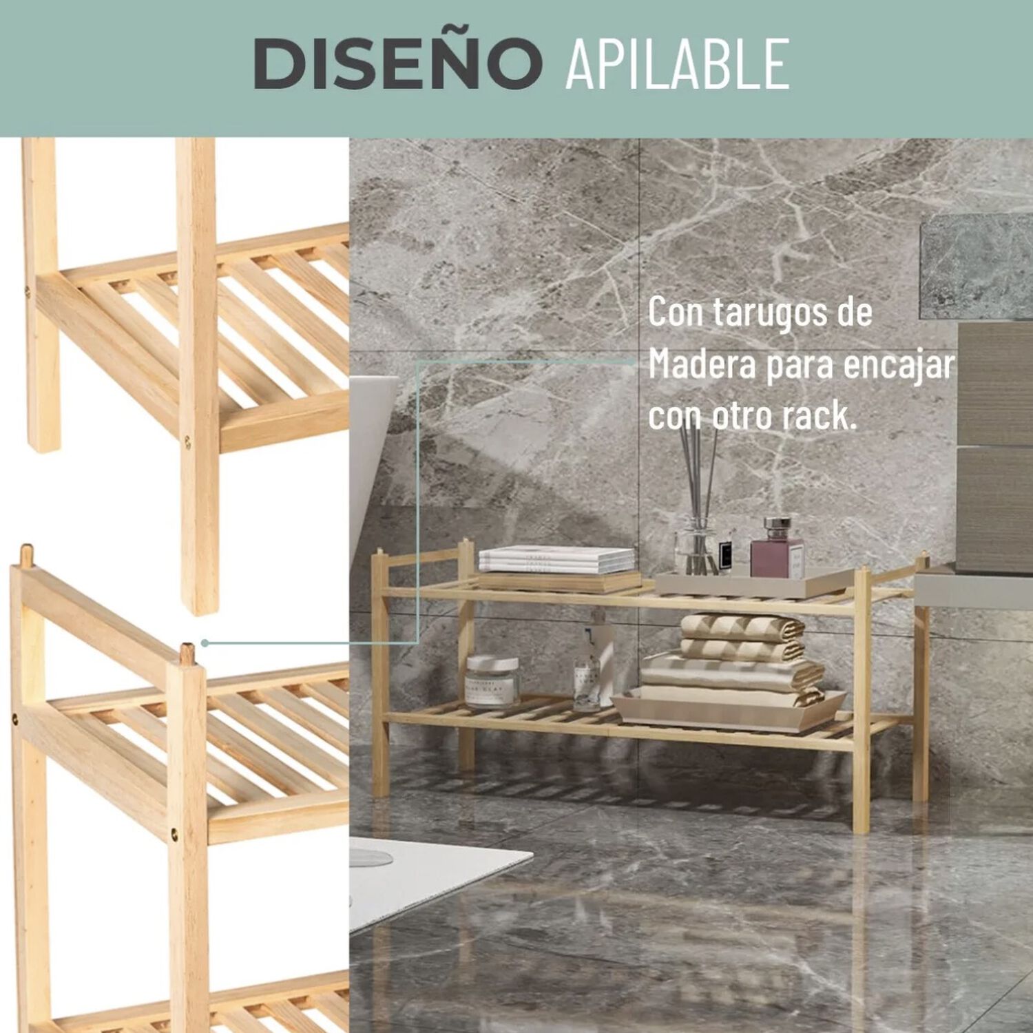 Rack Zapatero Mueble Organizador image number 2.0