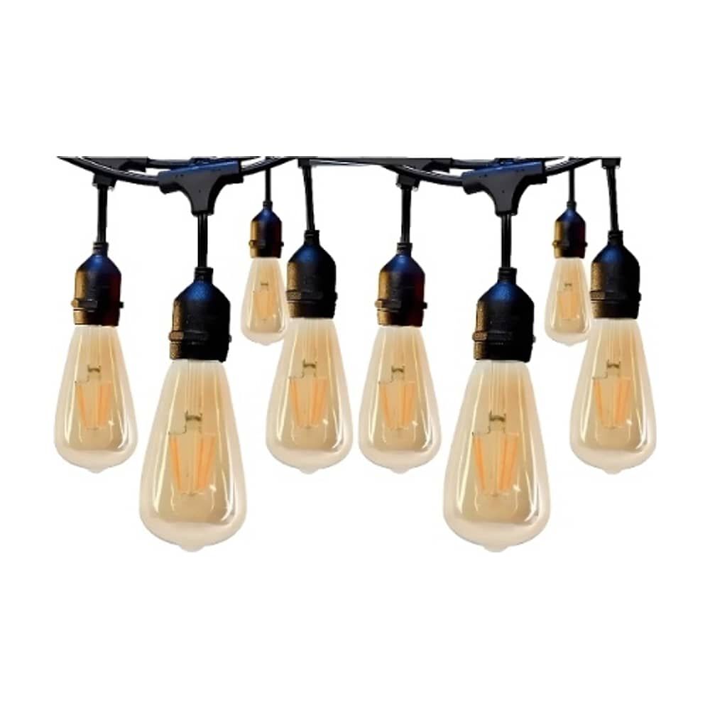 Pack X10 Ampolletas Filamento Led Edison 4w Retro Vintage Luz Luz C&aacute;lida image number 2.0