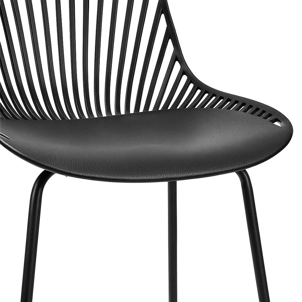 Pack De 2 Taburetes Piso Bar Tropea Alto - Negro image number 5.0