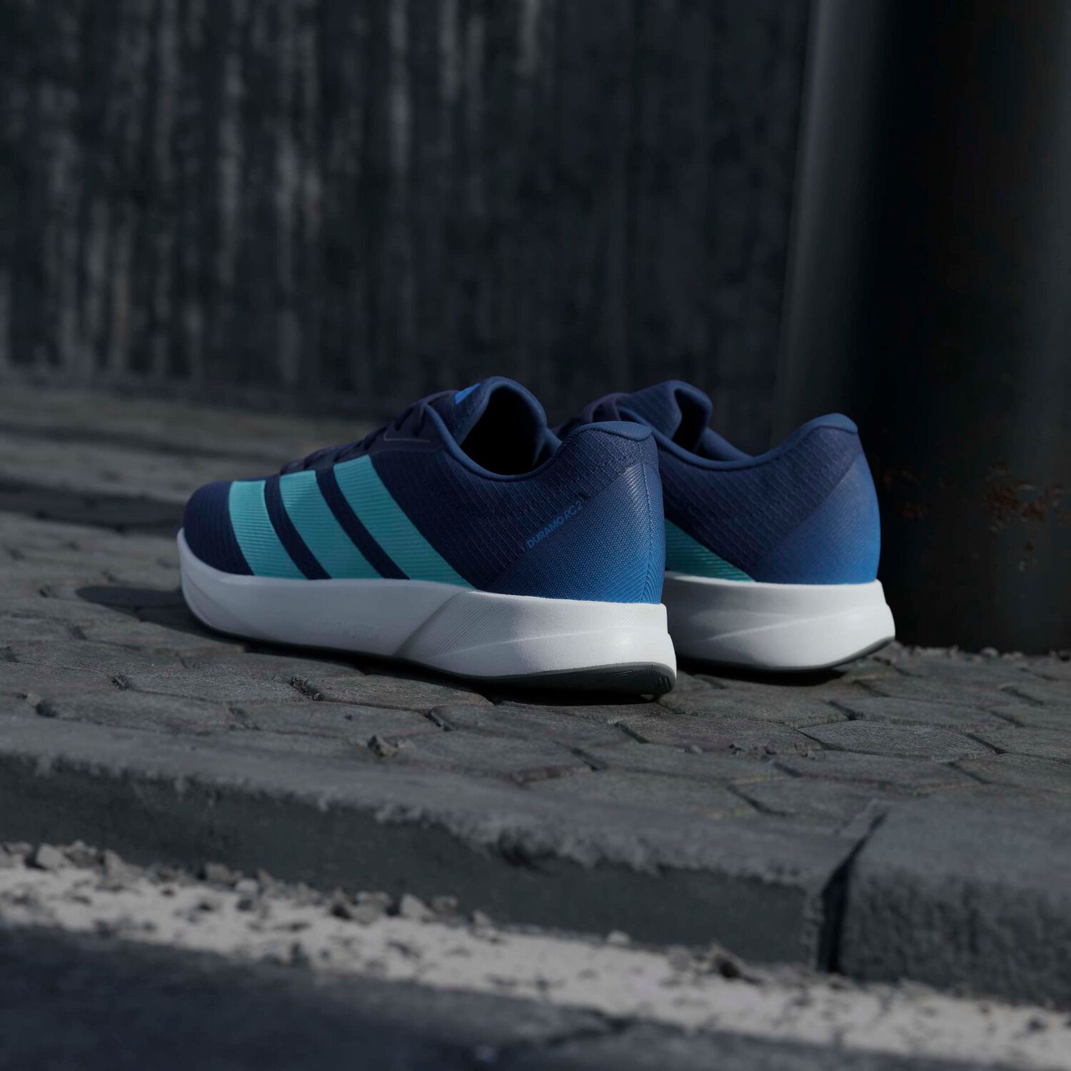Zapatilla Running Hombre Adidas Duramo Rc2 M Morado image number 13.0