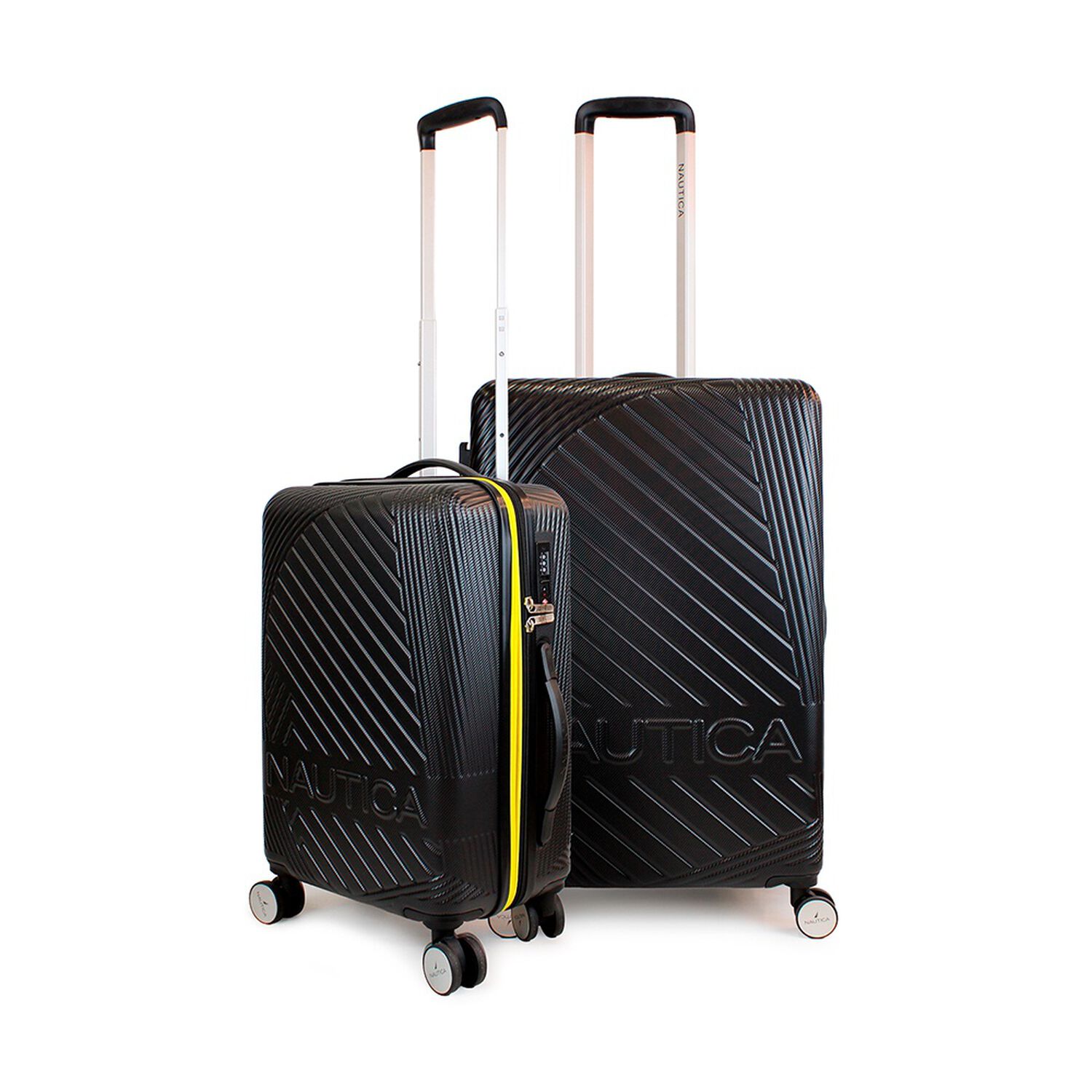 Pack 2 Maletas Nautica S+m Bahamas 10kg Y 20kg Negra image number 0.0