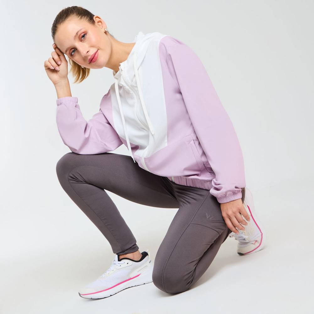 Chaqueta Deportiva Cuello Alto Con Capucha Mujer Wetland image number 1.0