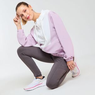 Chaqueta Deportiva Cuello Alto Con Capucha Mujer Wetland