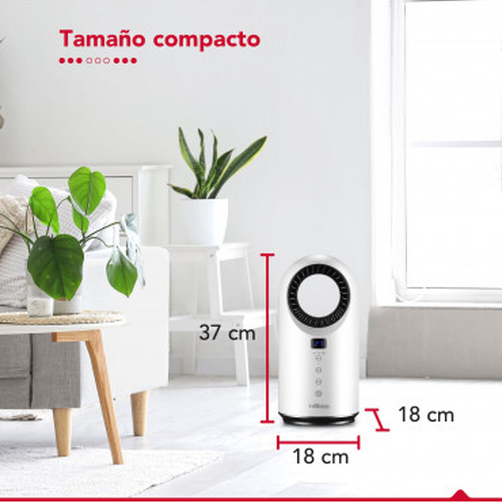 Calefactor & Ventilador Sin Aspas Thor Cylope 2en1 image number 4.0