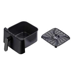 Freidora De Aire Digital Led 4.5 Litros Aiwa Aw-fk45 Negro