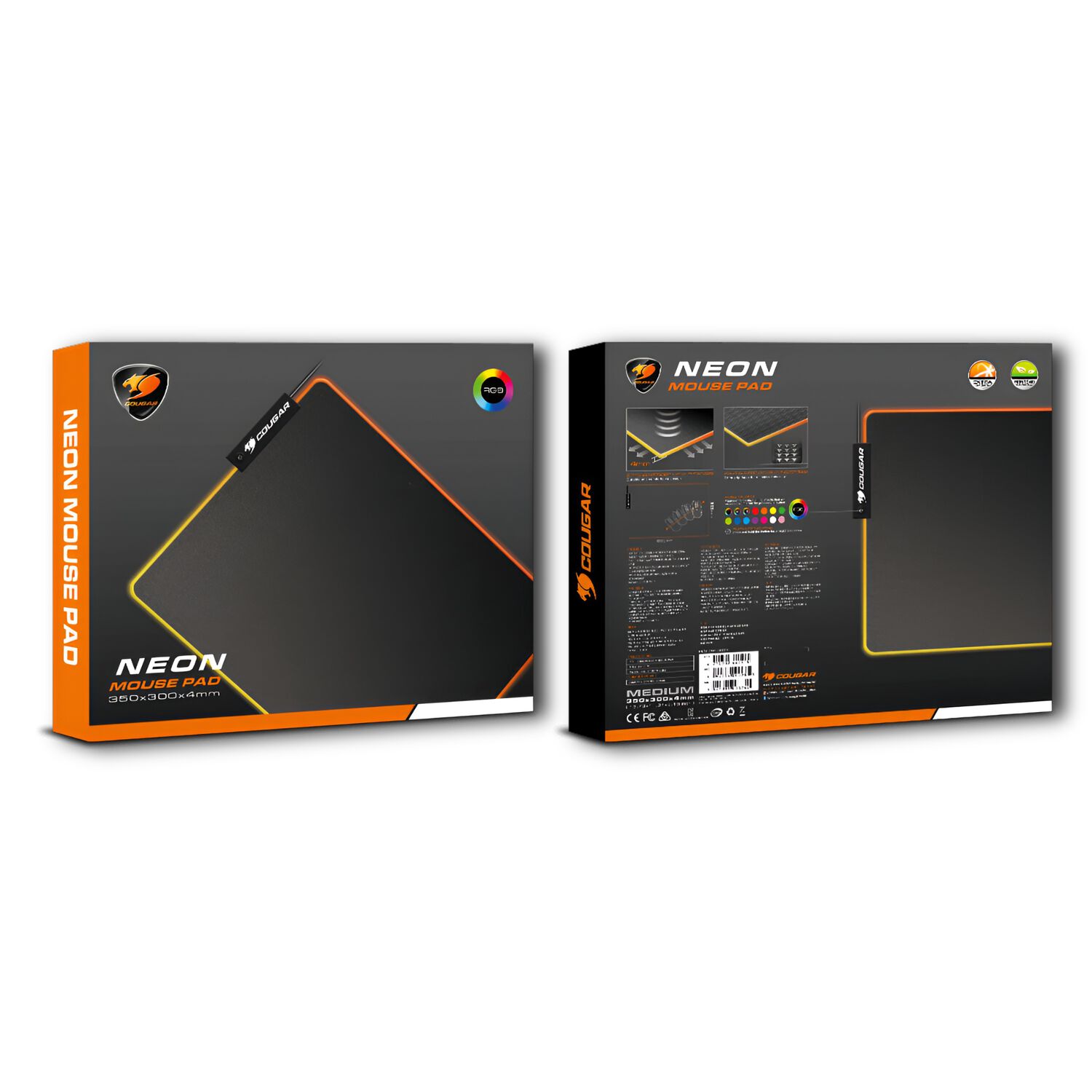 Mouse Pad Cougar Neon Gaming Series Full Rgb Usb image number 5.0