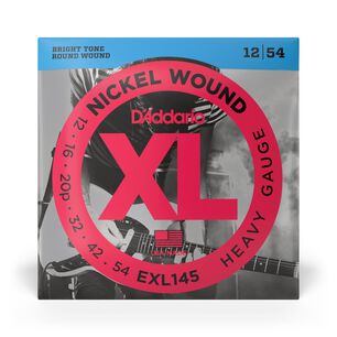 Set De Cuerdas Guitarra El&eacute;ctrica 12-54 Exl145 Daddario