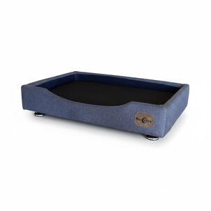 Cama De Mascotas - Talla M Extra (50x75 Cm) / Pata Montessori 3 Cm (gris)