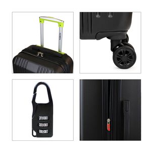 Pack 2 Maletas M+l Olympia 20k Y 23k Negra-verde