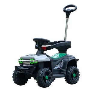 Vehiculo Jeep Todoterreno Para Ni&ntilde;os Con Varilla De Empuje