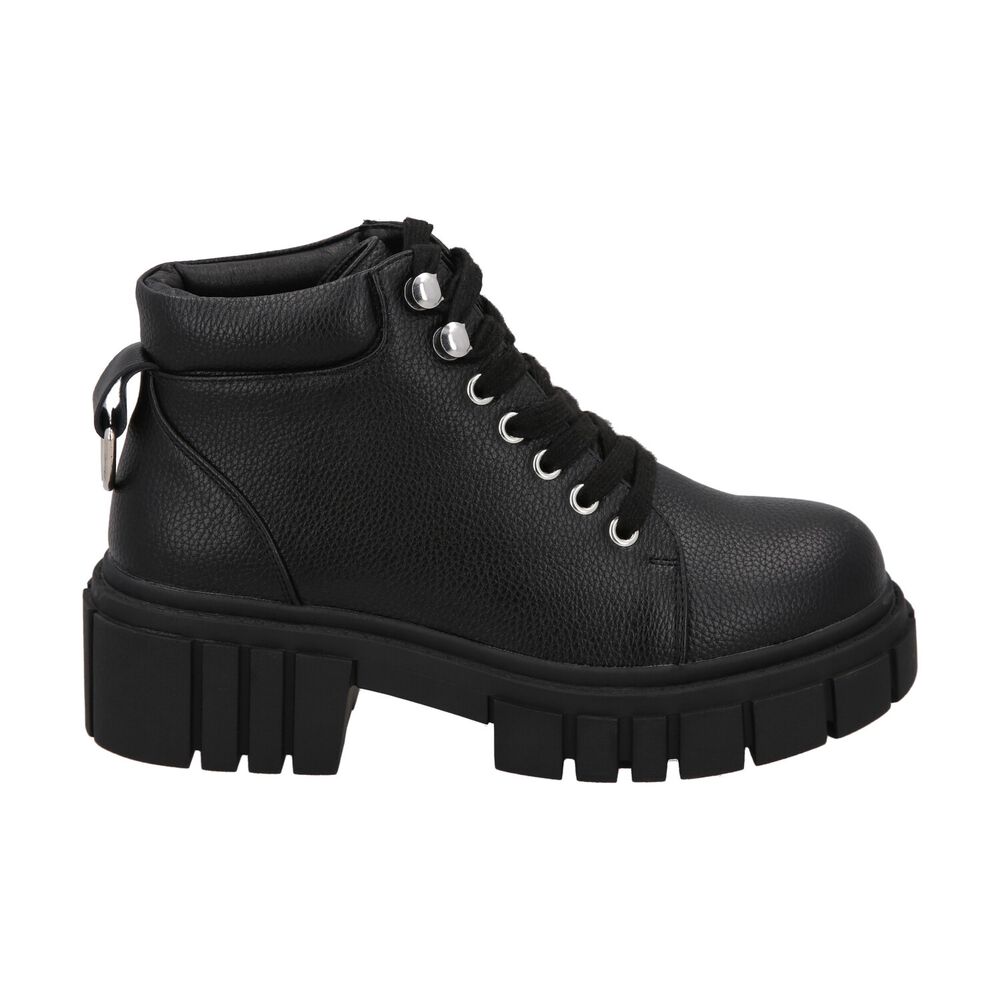 Botin Casual Mujer Negro Plataforma Cleo Detogni image number 0.0