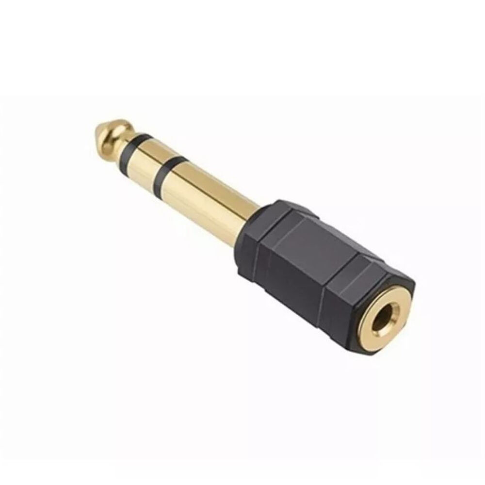 Adaptador De Audio Hembra 3.5mm A Macho 1/4 Ma-097 image number 1.0